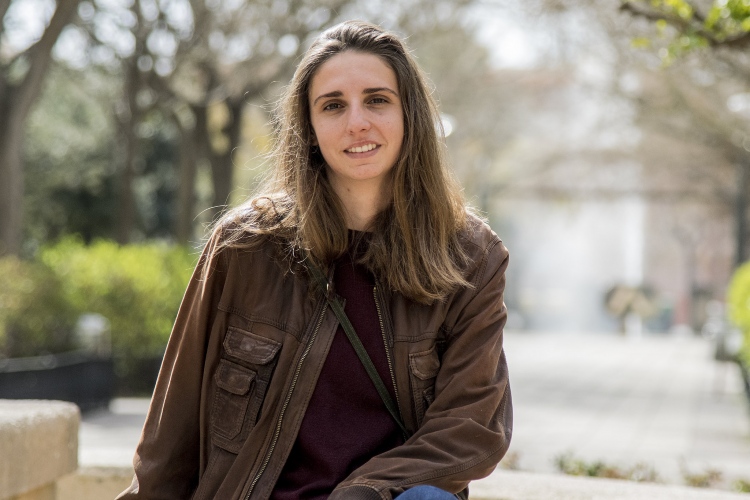 La regidora de Unidas Podemos en el Ayuntamiento de Palma, Lucía Muñoz.